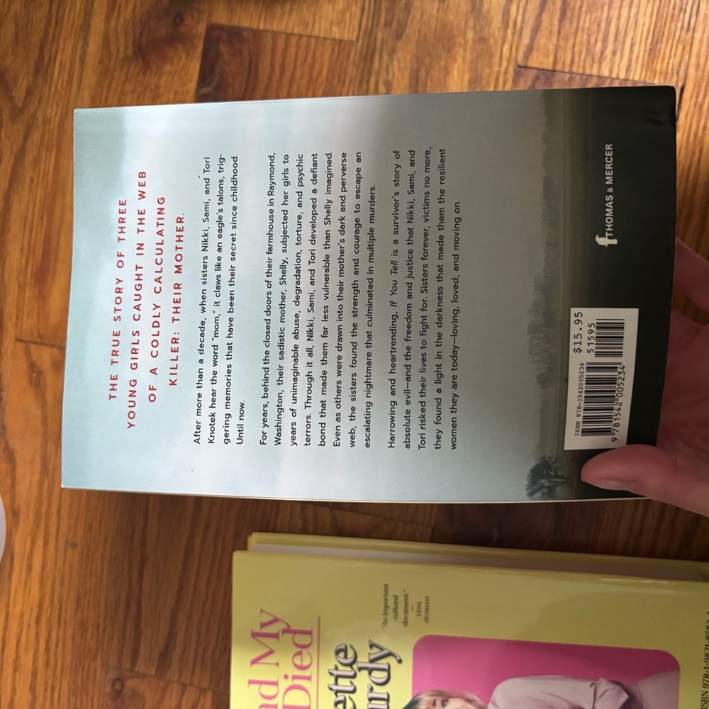 If You Tell by Gregg Olsen Book - Picture 2 of 3